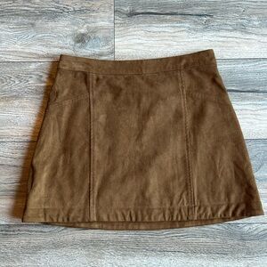 Abercrombie - Suede Mini Skirt